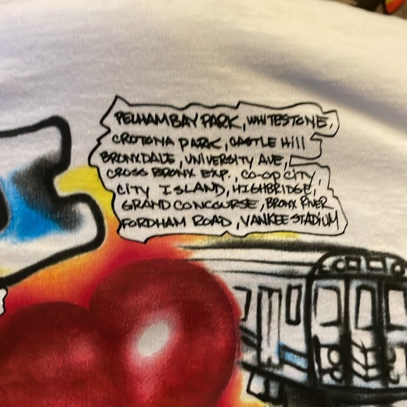 Awake Men’s Large white t-shirt.NWOTFire benefit. Limited release airbrushed - Picture 6 of 11